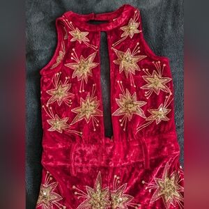 Free People Velvet jumpsuit with stars - New with tags